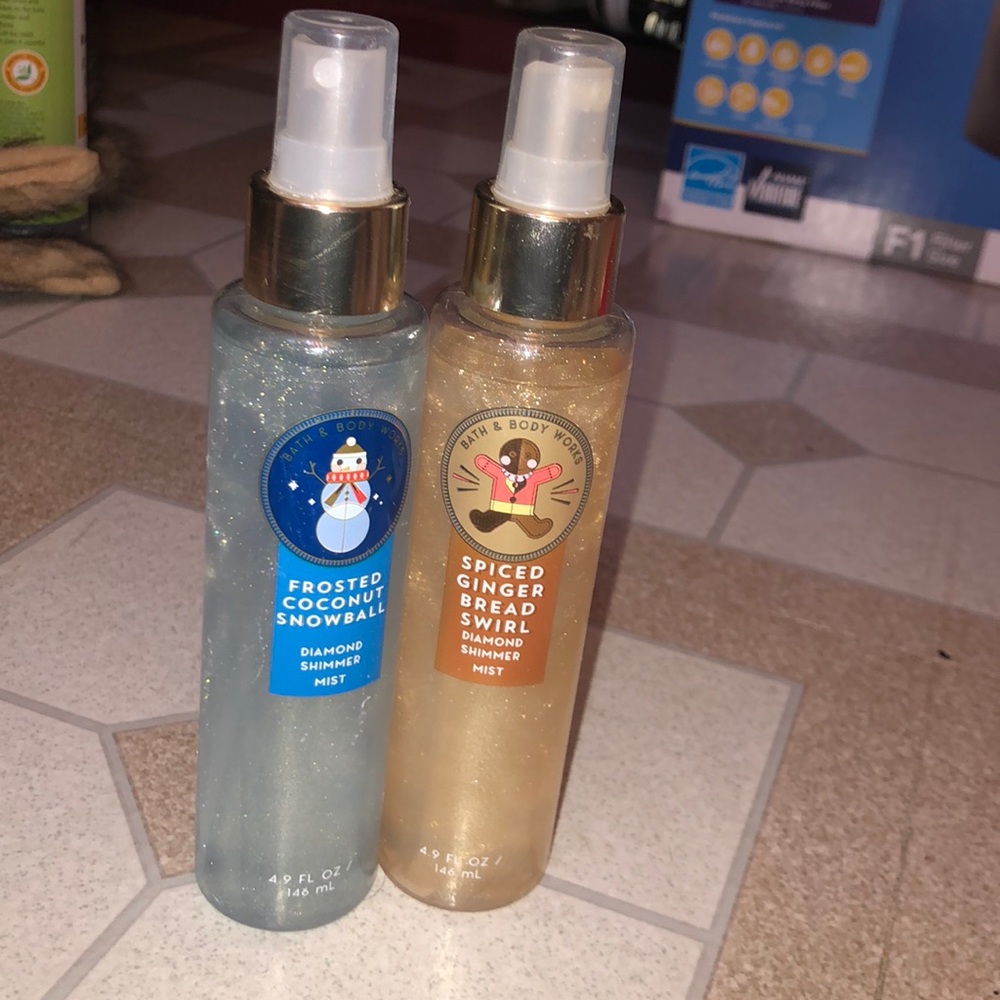 Diamond shimmer mist